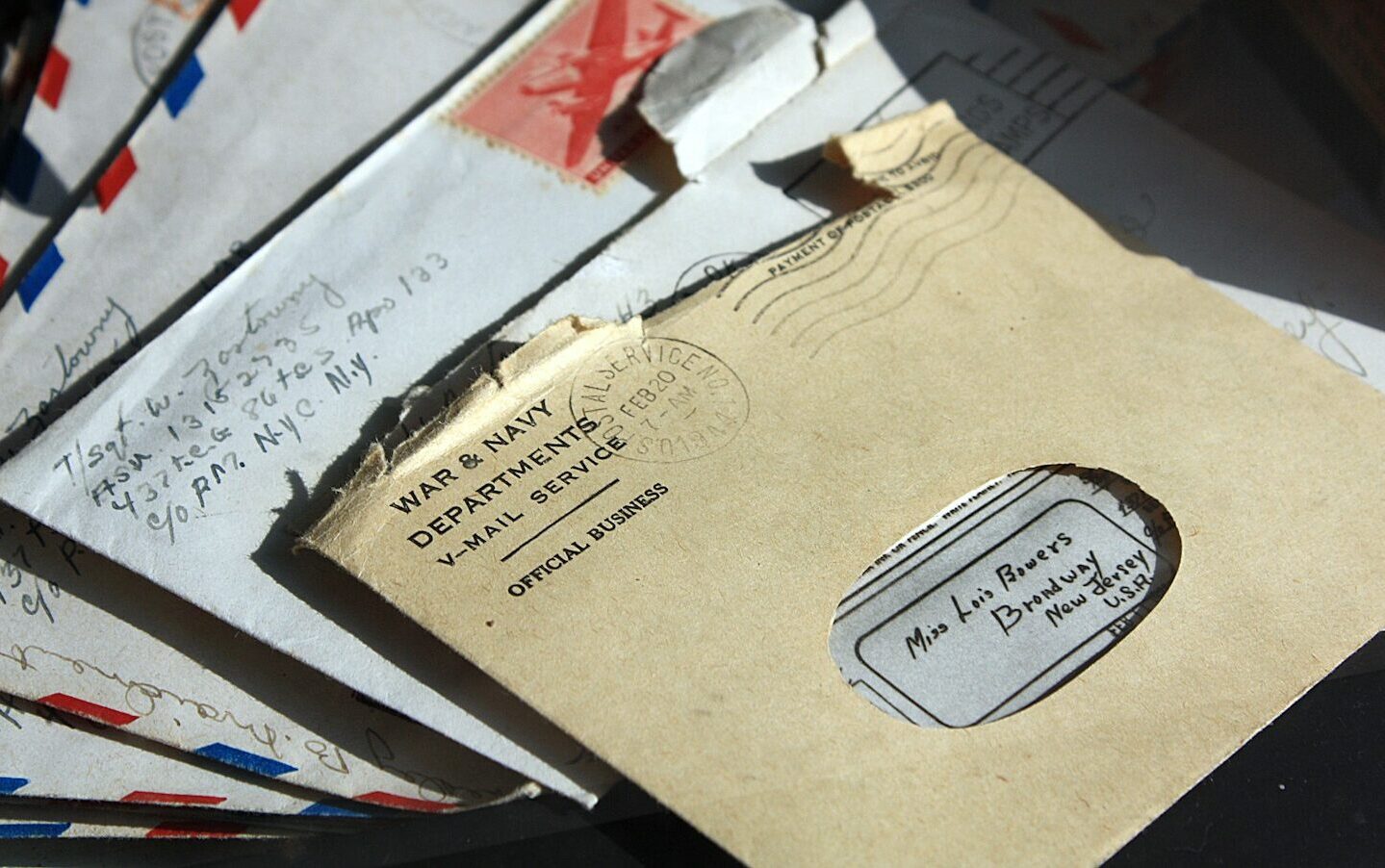 opened envelopes